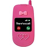 YAKVOOK Mirror Case Compatible with iPhone 16，Cute Kawaii 3D Cartoon Retro Phone Cover Fun Soft Rubber Shockproof Protector for Women Girls-Rose Red