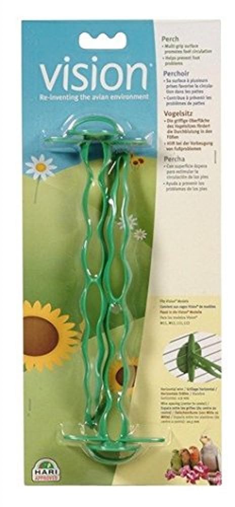 Vision Perch for Small and Medium Vision Cages, Green