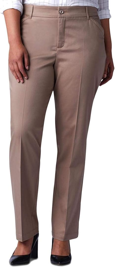 lee plus size flex motion trouser pants