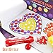 Glokers Jumbo Dot Coloring Book for Kids - Creative Interactive Activity Books for Toddlers- 25 Pages of Different Shapes and Colors - Works with Dab Markers - Children Educational Art Supplies