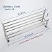 Stainless Steel Double Towel Bar 23 Inch With 5 Hooks ,Bathroom Shelves, Towel Holders Bath ,Towel Rack, Bathroom Shelves