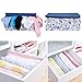 8 Travel Storage Bags for Clothes - Compression Bags for Travel - Space Bags for Travel - No Vacuum or Pump Needed - Luggage Accessories 4 Large 4 Medium