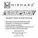 MIRMARU M204-Men's 5 Pairs Multi Performance Outdoor Sports Hiking Trekking Crew Socks (Blk,Char,Olive,Pur,Brown)