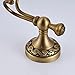 Rozin Antique Brass Bathroom Robe Towel Hook Wall Mounted Clothes Hanger