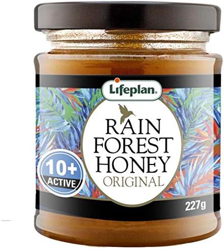 Lifeplan Active Honey Co. Pure Rainforest Honey Original 10+ — 227g Jar
