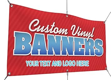 Custom Print Banner 6x2 Feet 1800x900mm Amazon Co Uk Garden