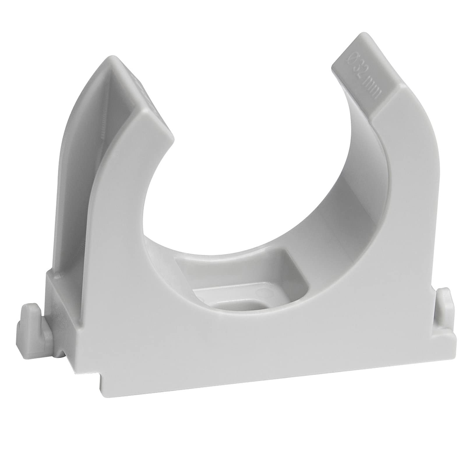 Pipe Clip 32 mm Grey Pack of 60