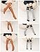 Bestjybt Girls Knee High Socks Cartoon Animal Cat Bear Fox Cotton Thigh High Stockings (Multicolor-A)