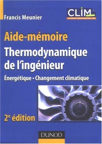 Thermodynamique de l'ingénieur