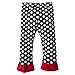 Big Elephant Baby Girls' 2 Piece Christmas Elk Tee and Pants Clothing Set G97