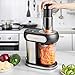 Spiralizer Vegetable Slicer, Aicok Electric Vegetable Spiralizer with 4 blades, Perfect for Zucchini, Noodles, Salad and Carrots, Stainless Steel Spiral Slicer, 100W