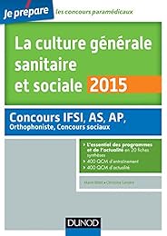 La  culture générale sanitaire et sociale 2015