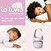 La Luna Smart Interactive Baby Soother, Shushing Sound Plus Custom Recording/Auto Activation with Cry Sensor, Auto Volume Increaser, 360 Degree Surround Sound/Auto Sooth and Relax Back to Sleep, Pink