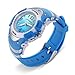 7 Colors Flashing Luminous Pointers Waterproof Quartz Analog Digital Kids Watch Boys Girls Blue