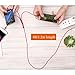 2Pack Multi USB Charging Cable ANKCE USB Charger Cords,4ft/1.2m Nylon Braided,3 in 1 Charging USB Cable for Mobile Phones Tablets and More