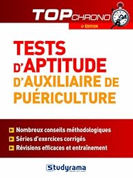 Tests d'aptitude auxiliaire de puériculture
