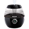 Honeywell HUL520B Mistmate Cool Mist Humidifier Black With Easy Fill Tank & Auto Shut-Off, For Small Room, Bedroom, Baby Room, Office