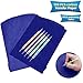 100 Sheets Carbon Transfer Paper,Blue Carbon Copy Paper Tracing Paper with 5pcs Double-end Embossing Stylus for Wood,Paper,Canvas and Other Art Surfaces (8.3 x 11.7 inch)