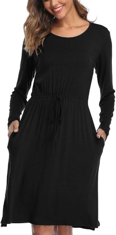 solid color sundress