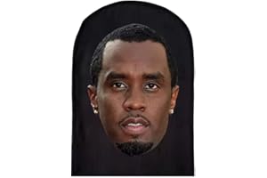 Celebrity Halloween Mask Diddy, Kanye, Trump, Ronaldo, McLovin, Messi, Joker