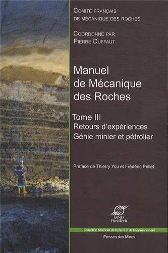 Manuel de mécanique des roches
