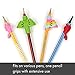 Firesara Butterfly Advanced Pencil Grip Set, Original Writing Aid Pencil Grips Claw Silicone Handwriting Grips Gift Set for Kids Children Adults Specil Needs Rights(15 PCS)