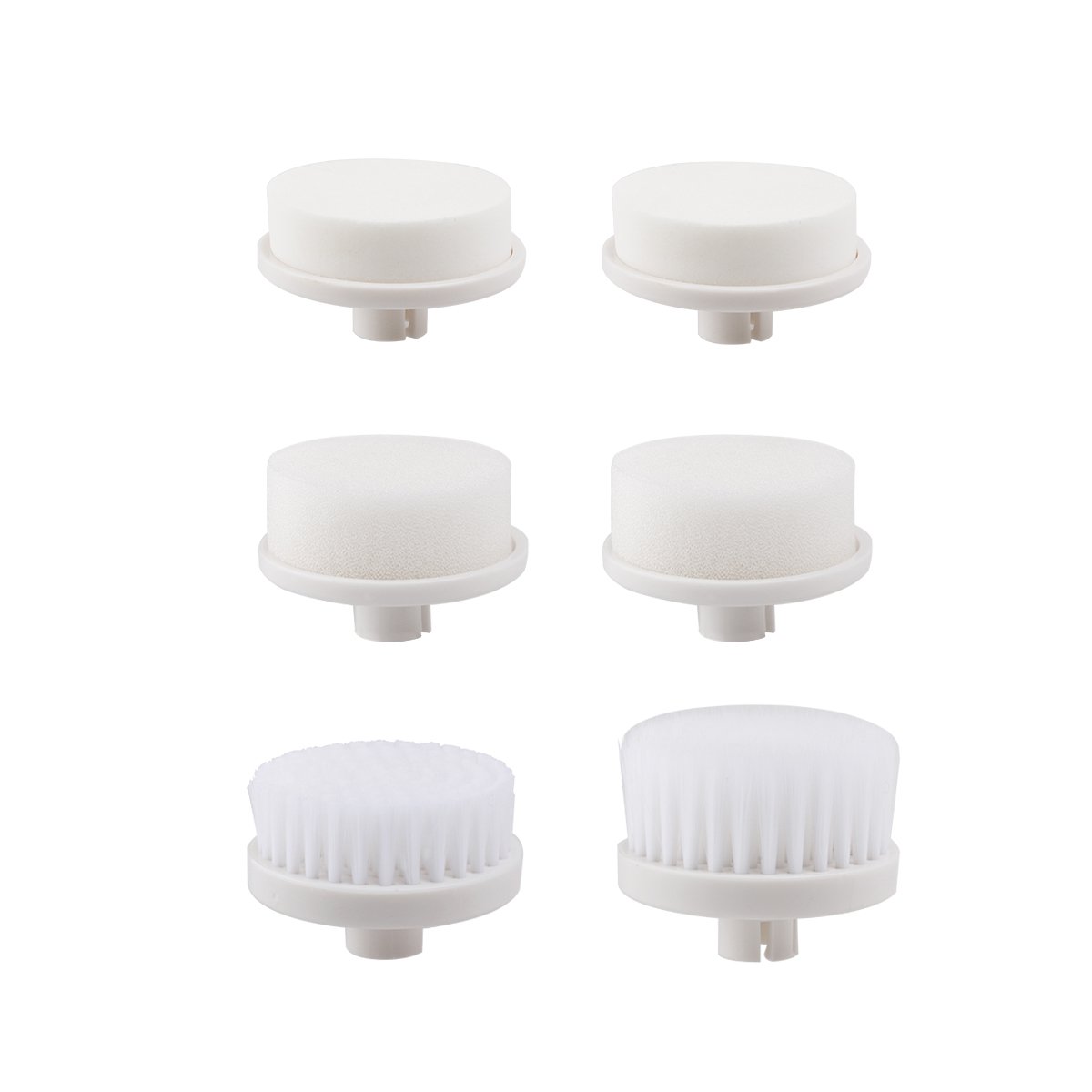 PIXNOR 6 Pieces Replacement Brush Heads ONLY for OUR corresponding 7in1 Facial Brushes: Beauty