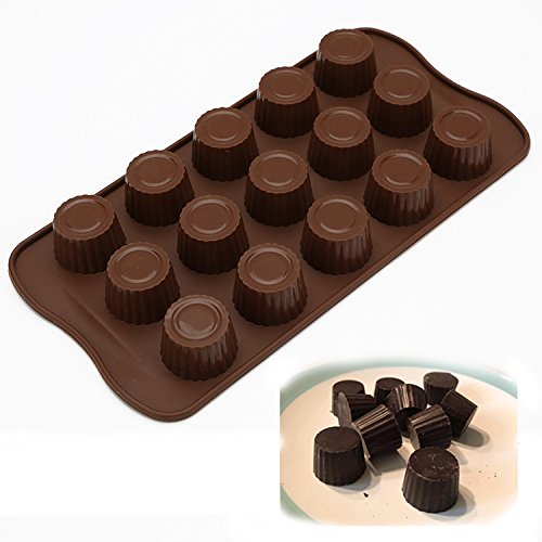 image for Inn diary Food Grade Silicone Chocolate & Candy Molds,Jelly,Soap,Fonda