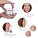 Vivo Per Lei Facial Peeling Gel - Contains Dead Sea Minerals and Nut Shell Powder - Gentle Face Exfoliator Scrub and Blackhead Remover - Peel Your Skin to a Fresher You - Pack of 4