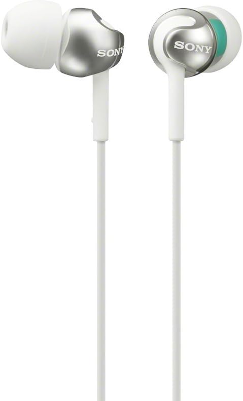 Sony MDREX110APW.CE7 Deep Bass Earphones with Smartphone Control and Mic - Metallic White, uni - Image 4