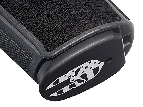 NDZ Performance for SIG Sauer P227 ACP Magazine Base Plate .45 Double-Stack Black Lacrosse Sticks Crossed