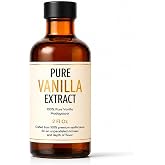 BRBON Pure Madagascar Bourbon Vanilla Extract, 2 fl oz | Everyday baking size. Same single-origin beans, cold-extracted over weeks. No added sugar. For cookies, cakes and coffee.