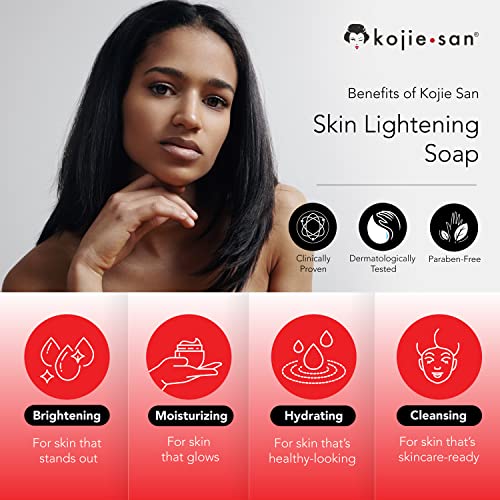 Kojie San Skin Brightening Soap Original Kojic Acid Soap for Dark