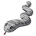 Manimo Snake Weighted Animal, 1kg, Silver, 10.5