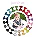 Duoqu 1/2 Inch Wide Grosgrain Ribbon 50 Yards Roll Multiple Colors (Black)
