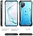 Poetic Galaxy Note 10 Plus Rugged Case with Kickstand, Heavy Duty Military Grade Full Body Cover, Without Built-in-Screen Protector, Revolution, for Samsung Galaxy Note 10+ Plus 5G, Blue