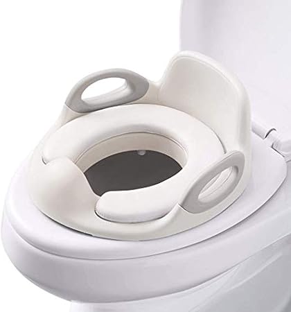 potty with high splash guard
