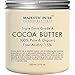 Majestic Pure Cocoa Butter, Organic Raw Unrefined Premium Grade, 8 oz