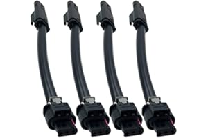 GENERIC Aokus 4pcs 3 Pin Compatible with Mercedes Benz 4.7L 2011-2020 Camshaft Position Sensor Harness Connector Extension for M278 Engine A2761560790 A2769051000