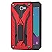 Ownest Compatible Samsung Galaxy J7 V Case,Galaxy Halo/J7 Prime/J7 Perx/J7 Sky Pro Case, Dual Layer 2 in 1 with Kickstand Heavy Duty Protection for Galaxy J7 2017，Not fit J7 2018-Red