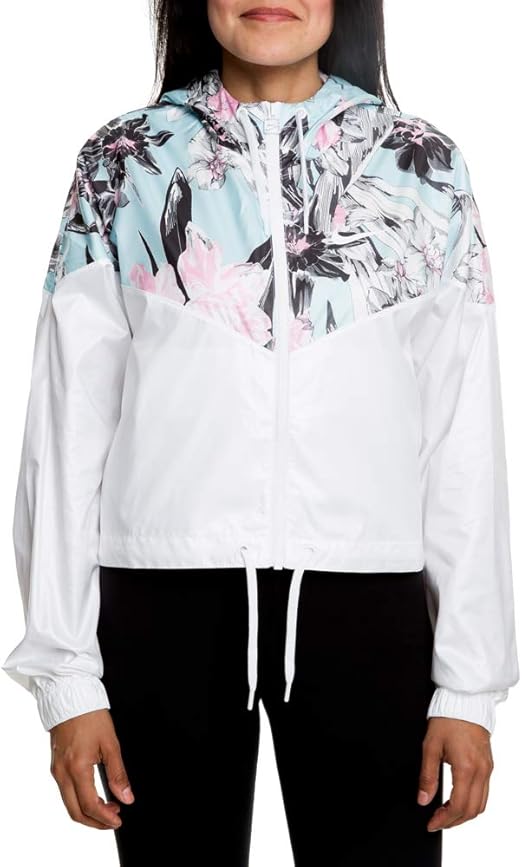 crop top windbreaker nike