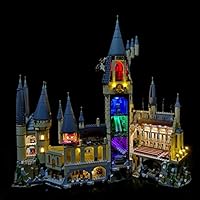 RAVPump Light Set for Harry Potter Hogwarts Castle Model - LED Light Kit Lighting Set Compatible with Lego 71043 ( Lego Set not Included )