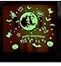 Happy Halloween DIY Wall Decals Stickers Glow in the Dark Indoor Party Decorations for Kids Rooms Window Shop Bar