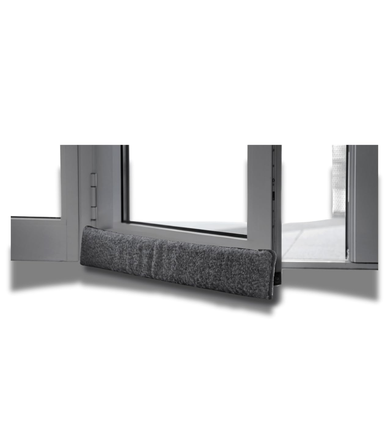 K. & N. 550 New Wool Draught Excluder for Doors, 80 cm, Anthracite