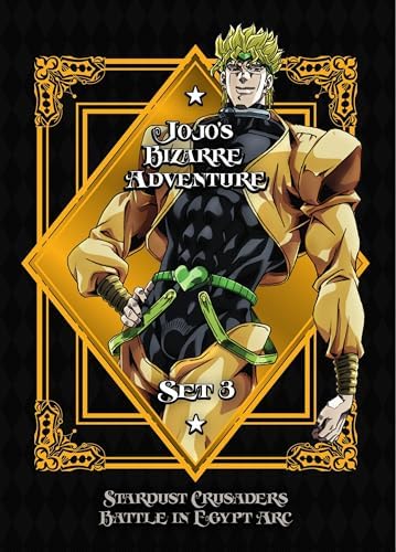 Amazon.com: Jojo's Bizarre Adventure - Saison 3 - Box 1/2 - DVD