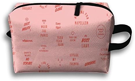 Travel Buggy Bag Toiletry Pouch Toiletry Bag Boss Lady Easy Tiger Printing Zipper Clutch Bag Travel Bag