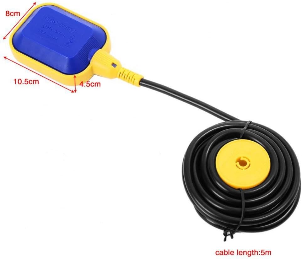 Fdit 5m Floating Switch Water Level Controller for Tank Pump,Blue - Image 4