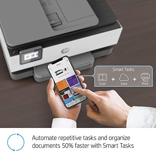 HP OfficeJet Pro 8025 AllinOne Wireless Color Printer, Smart Home