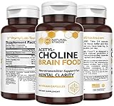 Natural Brain Supplement - Natural Stacks: Acetylcholine Brain Food - 30 Day Supply - Boosts Cognitive Function, Provides Better Mental Clarity, Helps Cut Through Brain Fog