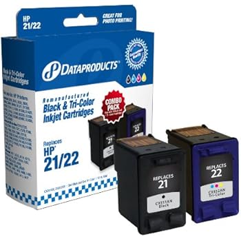 Amazon.com: Dataproducts DPC5152AN Remanufactured Ink Cartridge Replacement for HP #21/22 (Combo 